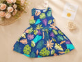 Floral Sleeveless Dress 1002