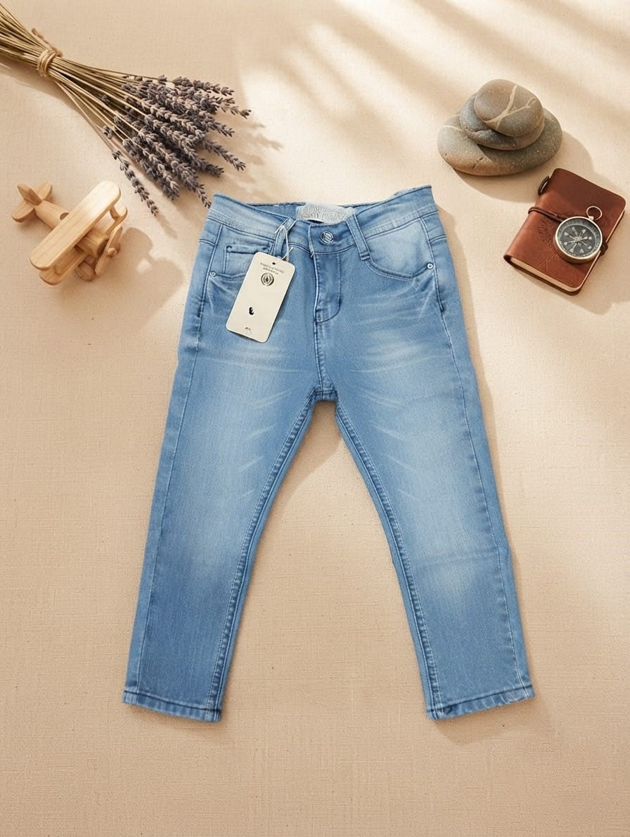 Light Blue Denim Jeans 1618