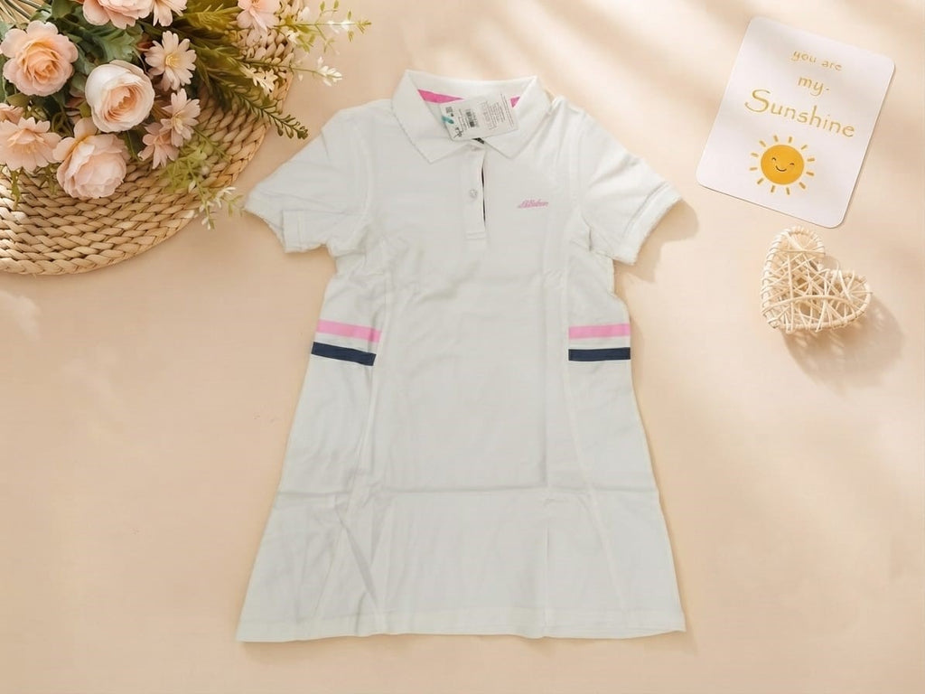 Short‑Sleeve Collared Dress BTG320