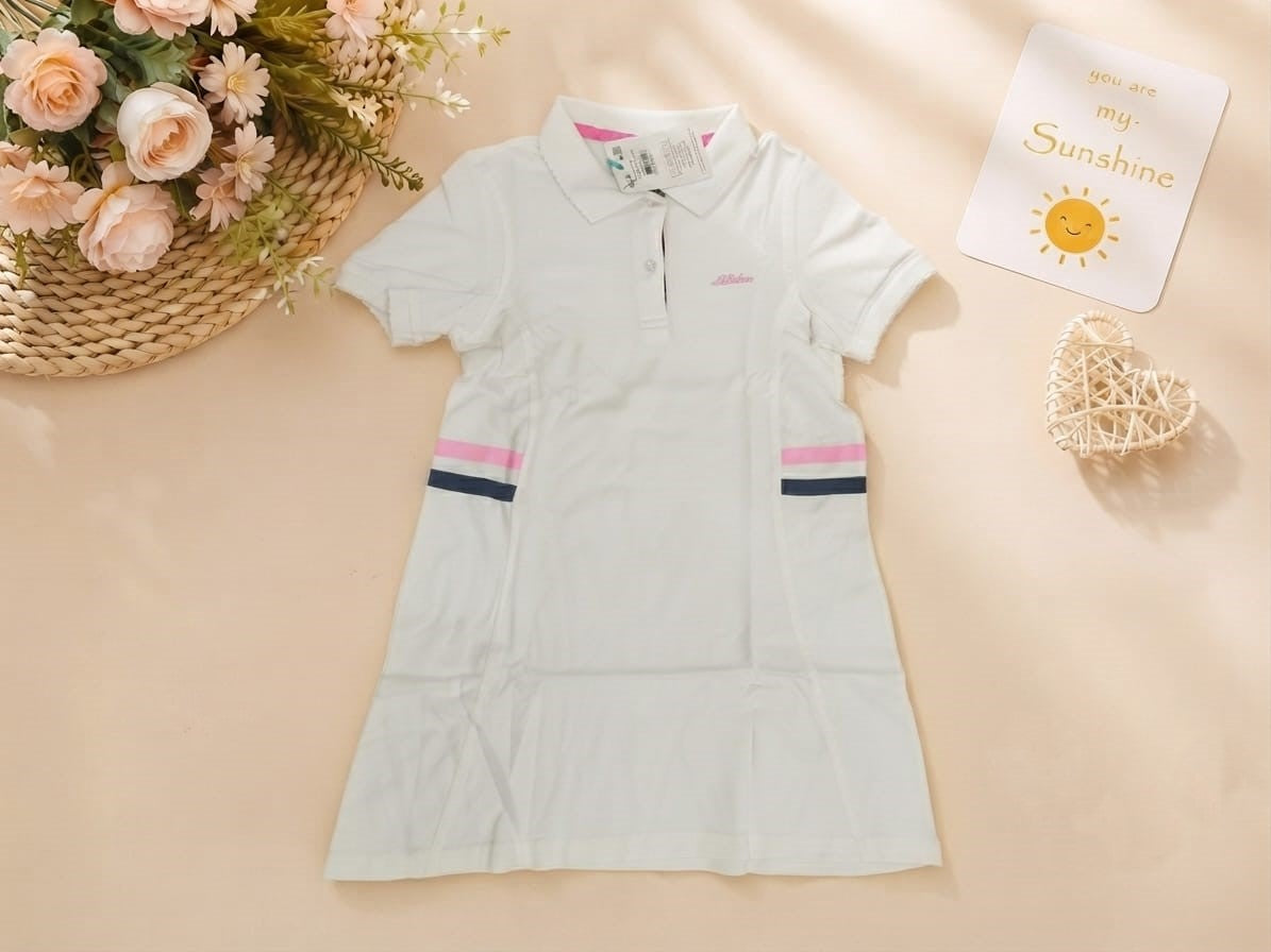 Short‑Sleeve Collared Dress BTG320