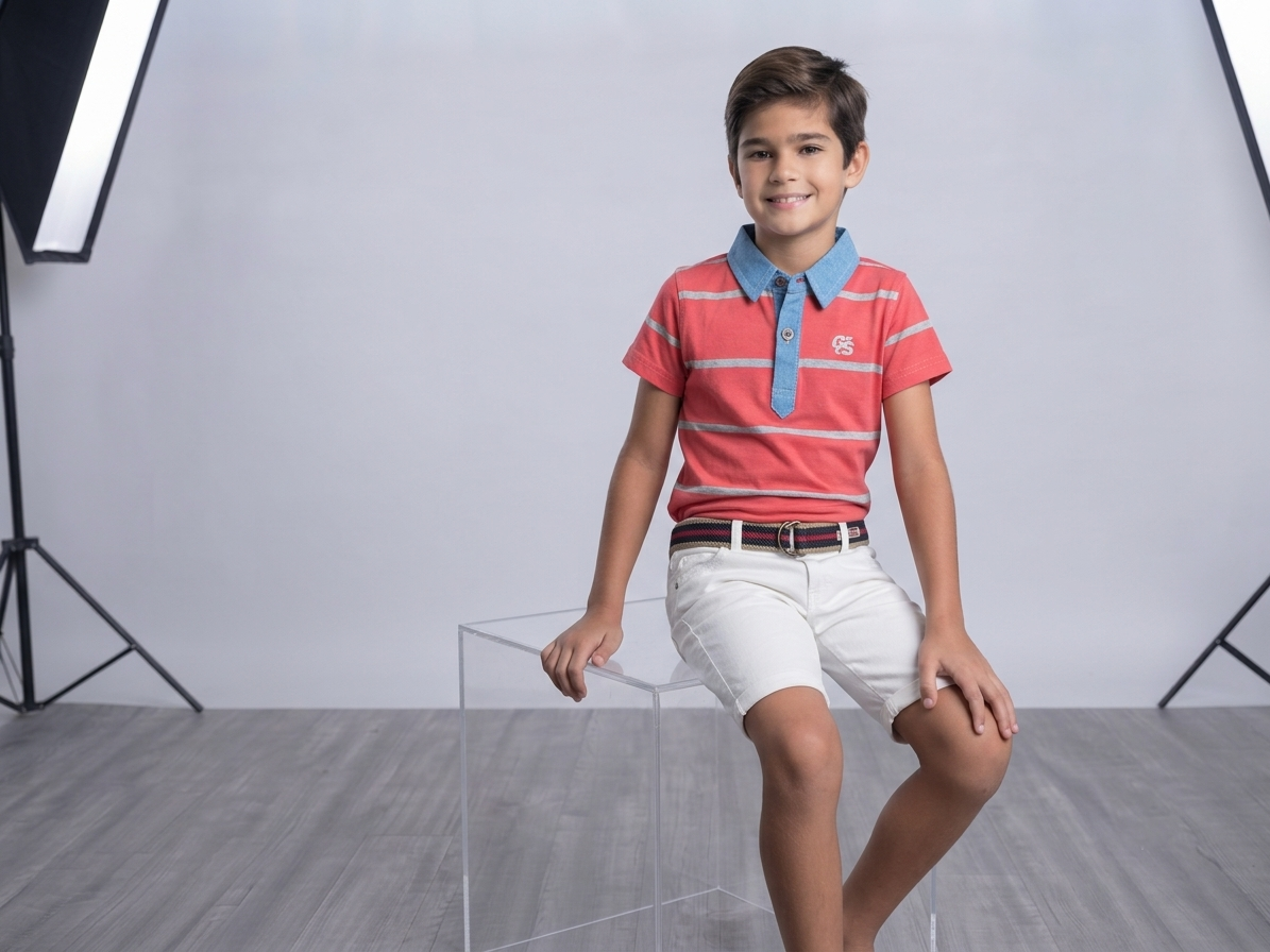 Boys’ Striped Shirt 399