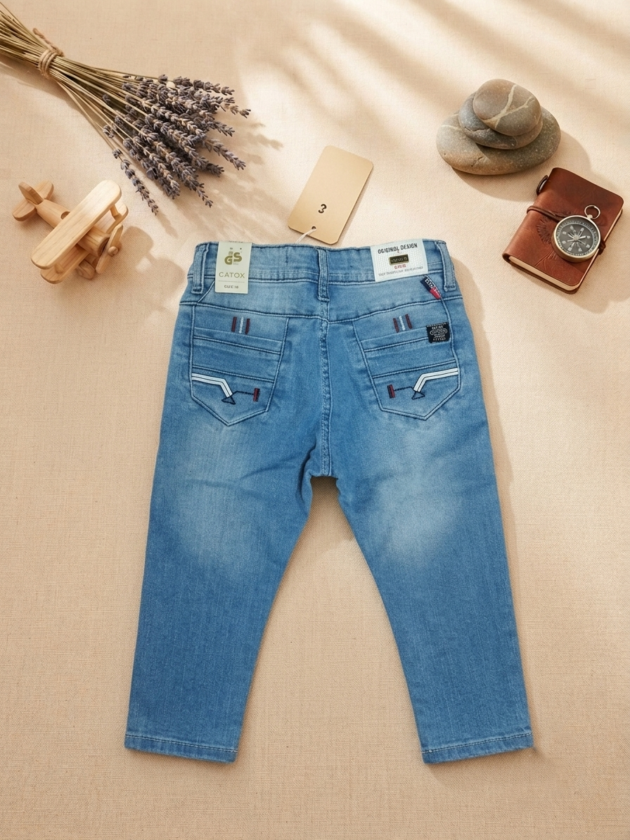 Light Blue Denim Jeans 1618