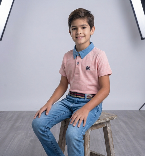 Boys' Solid Polo shirt 430