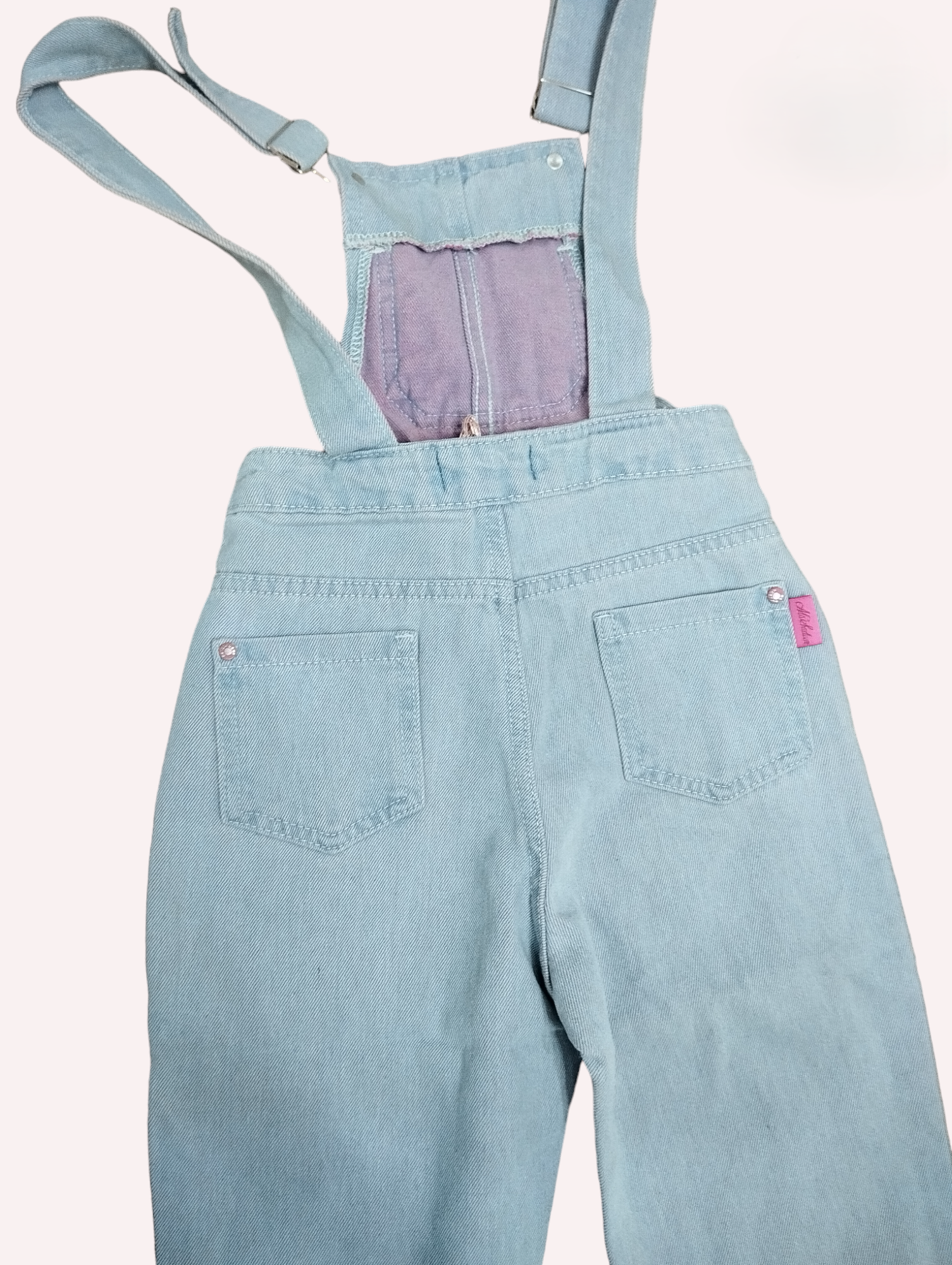 Street Art Denim Overalls -G016