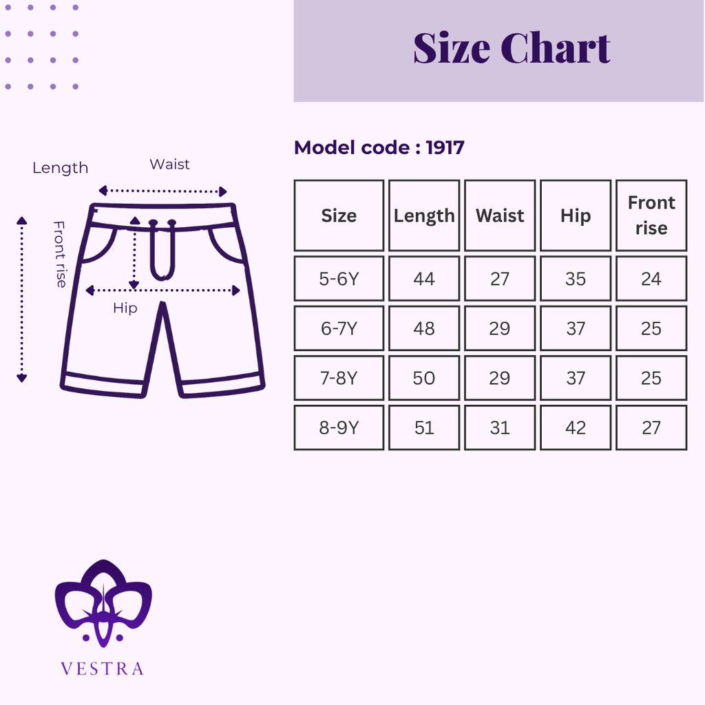 Trendy Girls’ Capri Pants - 1917