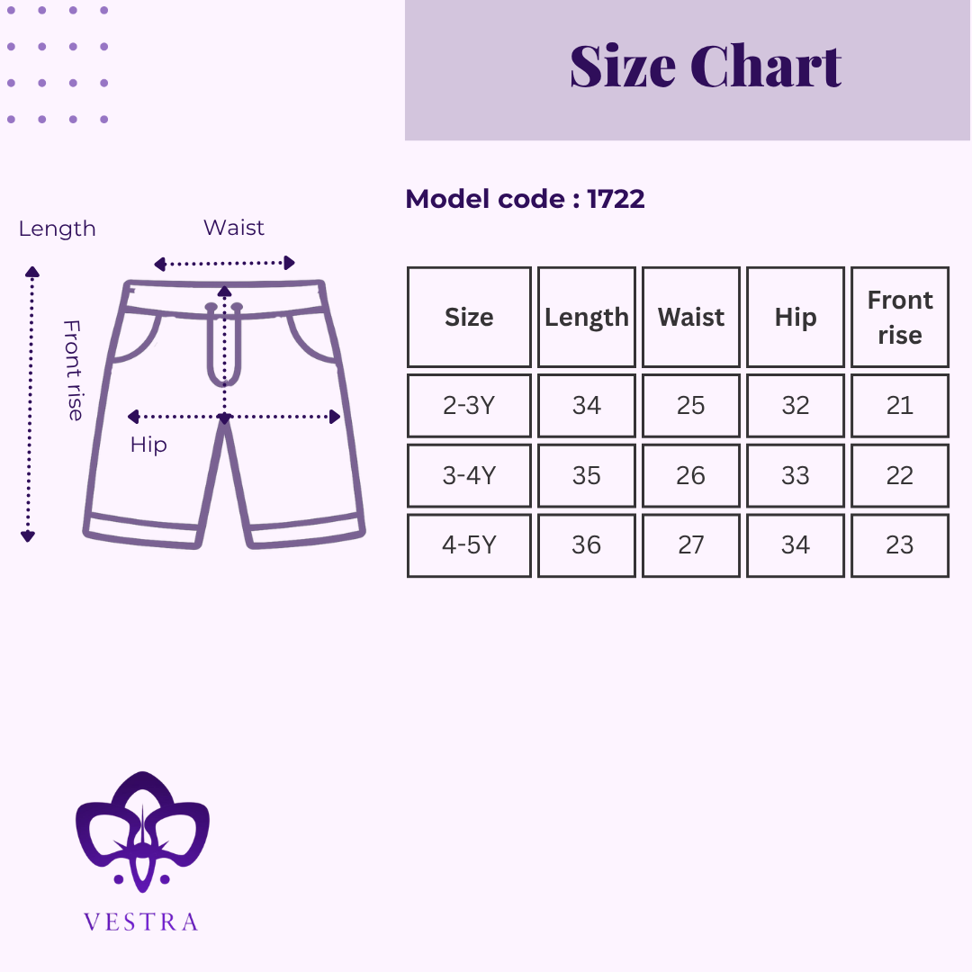 Good Vibes Printed Kids Shorts 1722