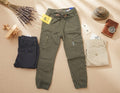 Cargo Style Elastic Waist Pants 1961