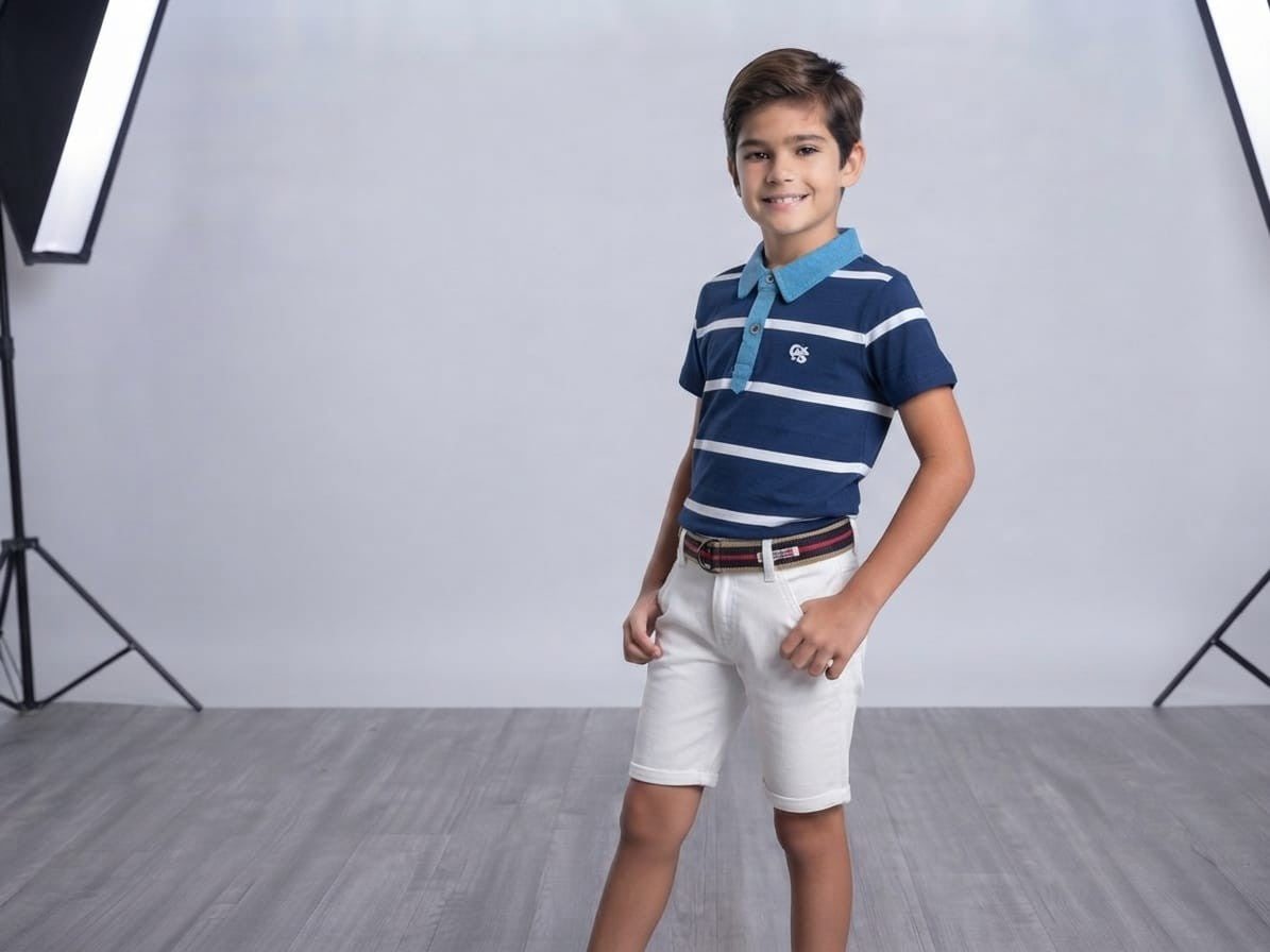 Boys’ Striped Shirt 399