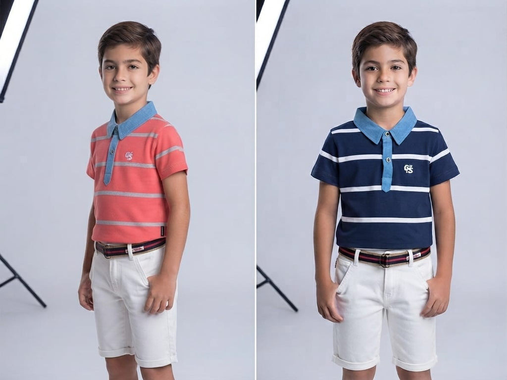 Boys’ Striped Shirt 399